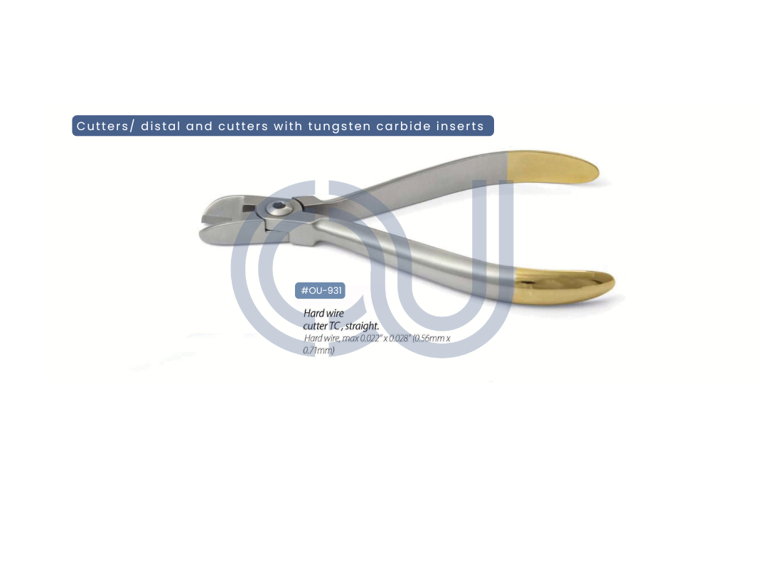 Multi Insert Cutter Cutters/ distal and cutters with tungsten carbide inserts – Dental ...