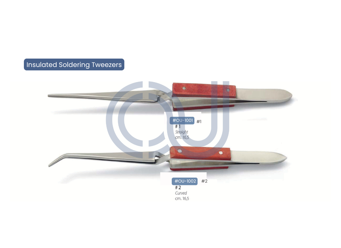 Insulated Soldering Tweezers