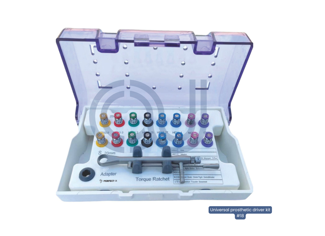 Prothesis Driver Universal prosthetic driver kit – Dental & Surgical Exporters